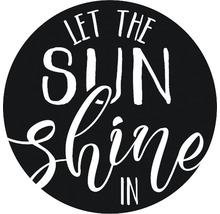 Label "SUN shine", 4,5cm ø