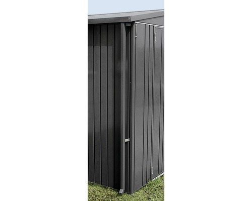 Biohort Regenfallrohr-Set Gerätehaus Europa dunkelgrau-metallic 4 cm x 4 cm x 170 cm Biohort Regenfallrohr-Set Gerätehaus Europa dunkelgrau-metallic 4 cm x 4 cm x 170 cm