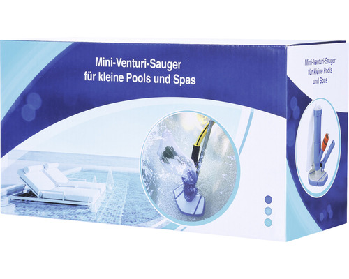 Verpackung eines Mini-Venturi-Poolreinigers für kleine Pools und Whirlpools