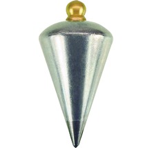 Lotgewicht aus Metall mit Spitze