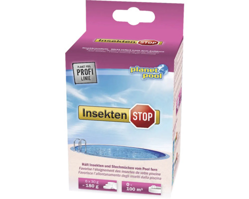 Anti Insekten Schnellhilfe Tabletten 30g, 6 Stück Planet Pool Insekten Stop zum Fernhalten von Insekten und Stechmücken vom Pool