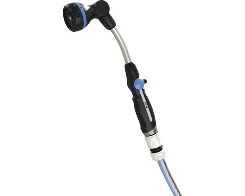 Gartendusche mit Brausekopf und Griff