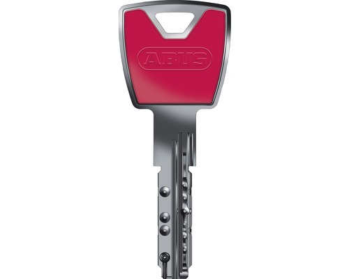 Ersatzschlüssel für Profilzylinder Abus XP20S erdbeerrot ABUS Schlüssel