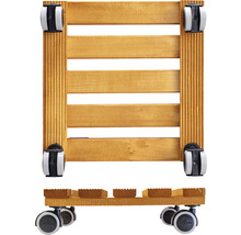 Rollbrett aus Holz mit Rollen für den Innenbereich