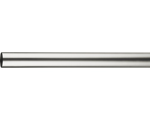 Gardinenstange Gent edelstahl-optik 160 cm Ø 25 mm