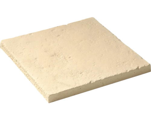 Beton Terrassenplatte Richelieu Champagne 40 cm x 40 cm x 3 cm Quadratische Gehwegplatte aus Beton