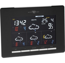 Wetterstation mit digitaler Anzeige von Uhrzeit, Datum und Temperatur