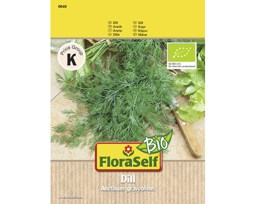 Bio Dill einjhrig FloraSelf Bio samenfestes Saatgut | HORNBACH