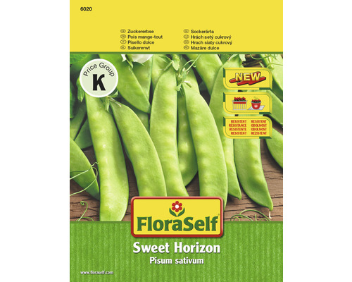 FloraSelf Sweet Horizon Zuckerschoten Samenpackung