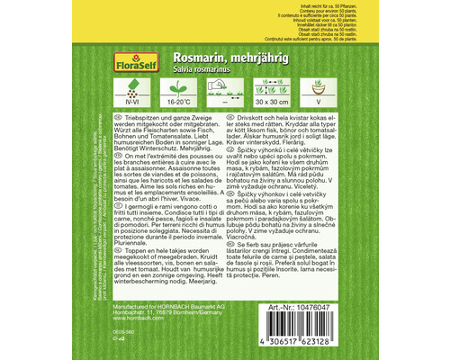 Rosmarin mehrjährig Samenpackung