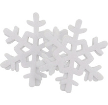 Dekorative Schneeflocken für die Weihnachtszeit