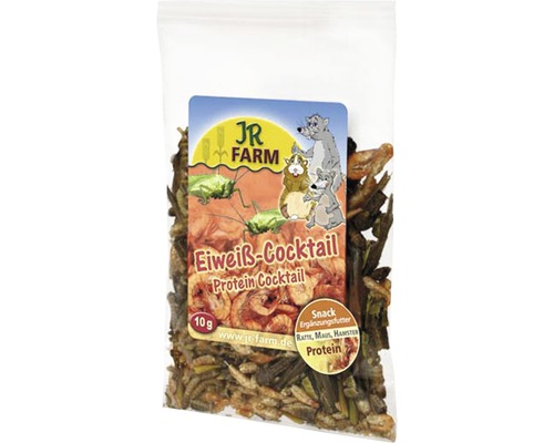 Nagerfutter JR Farm Eiweiß-Cocktail 10 g JR Farm Eiweiß-Cocktail Protein Cocktail für Nagetiere in einer 10 Gramm Packung