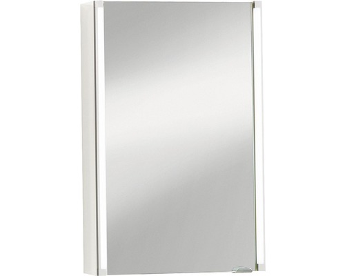 Spiegelschrank FACKELMANN LED-Line weiß 1 trg. 42,5x67 cm IP 20 Spiegelschrank mit Beleuchtung für das Badezimmer
