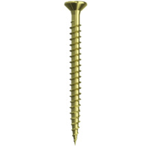 Eine einzelne Schraube aus Metall