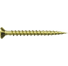 JD Plus Universalschraube Senkkopf m. I-Stern 4x20 mm galv.verzinkt gelb chromatiert, 200 Stück-thumb-2
