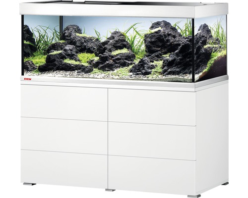 Aquariumkombination EHEIM proxima 325 classic mit LED-Beleuchtung und Unterschrank weiß