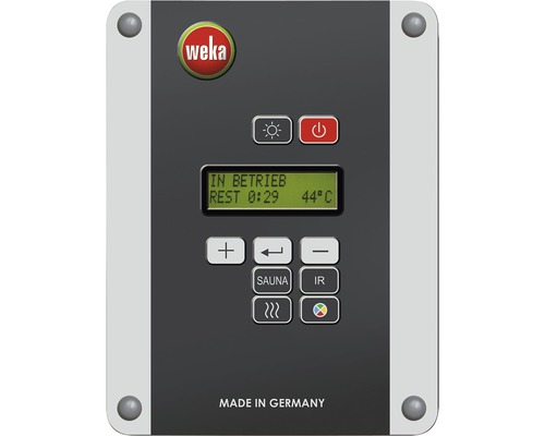 Weka Steuergerät zur Saunasteuerung