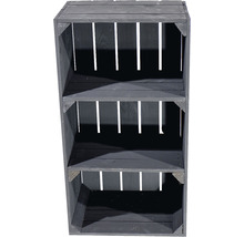 Regal aus Holz mit drei Fächern