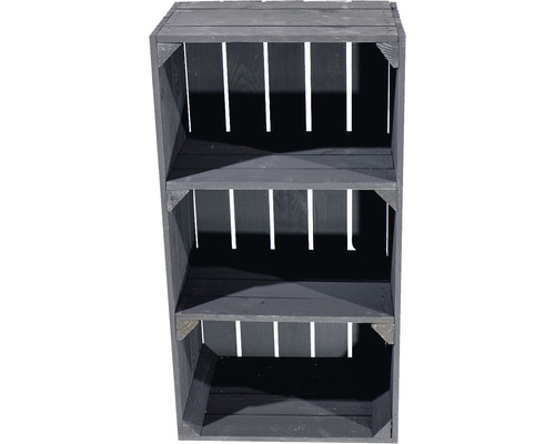 Regal aus Holz mit drei Fächern