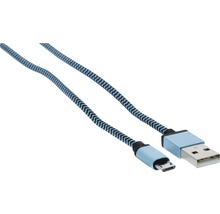 USB-Kabel mit Textilummantelung