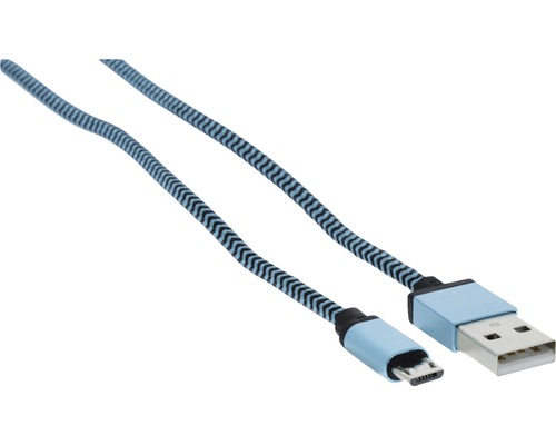 USB-Kabel mit Textilummantelung