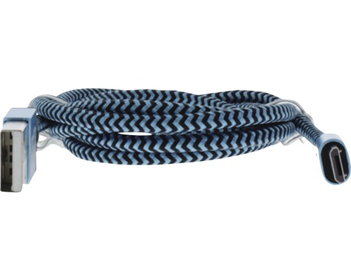 Datenkabel mit USB und USB-C Anschluss