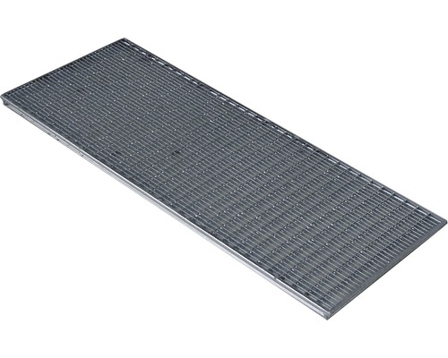 Gitterrost Wolfa 39x99 cm (Masche 30x10 mm) Bauhöhe 20 mm Metallrost für den Außenbereich