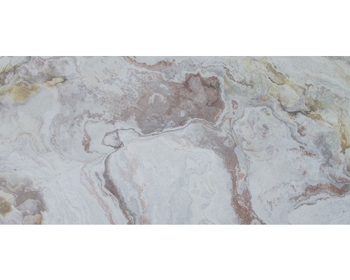 Echtstein Buntschiefer Slate-Lite hauchdünn 1,5 mm Blanco 30x60 cm Marmoriertes Muster für Oberflächengestaltung