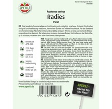 Radies 'Parat' Sperli Gemüsesamen Saatband-thumb-3