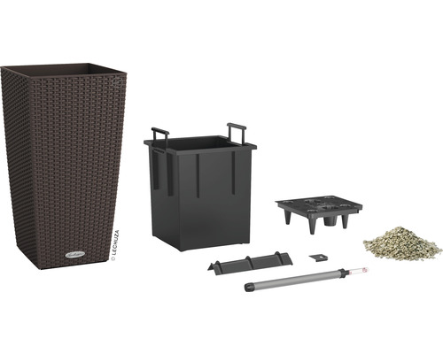 Blumenkasten mit Bewässerungssystem und Zubehör