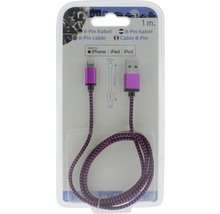 8-Pin Kabel für iPhone, iPad und iPod, Länge 1 Meter