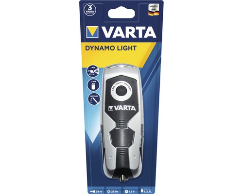 Varta Dynamo Light Taschenlampe im Paket