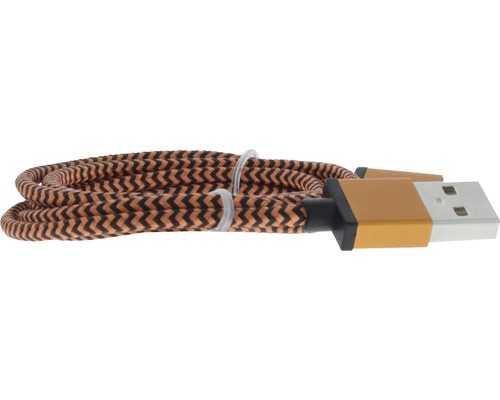 USB Kabel mit Textilummantelung