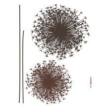 Wandaufkleber mit Löwenzahn Motiven für die Dekoration