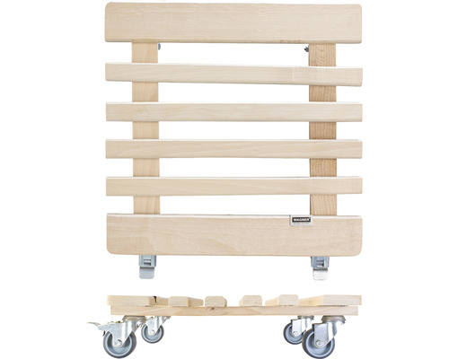 Möbelroller aus Holz mit Rollen