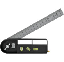 Winkelmesser aus Metall mit Wasserwaage