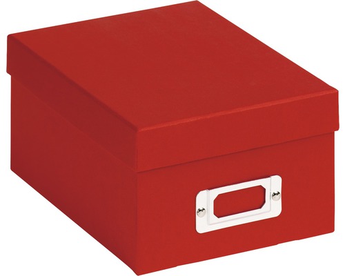 Aufbewahrungsbox Fun rot 22x11x17 cm-0