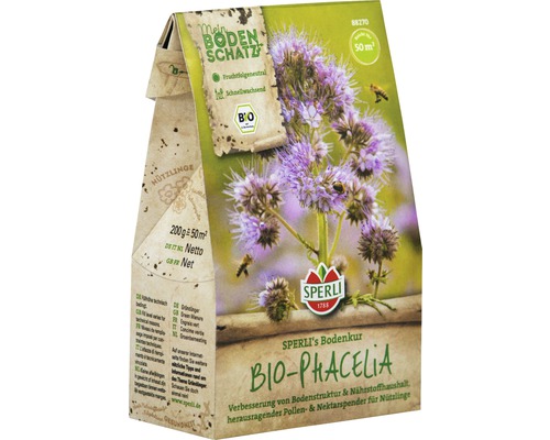 Gründünger Sperli Bodenkur Bio Phacelia 200 g 50 m²-0