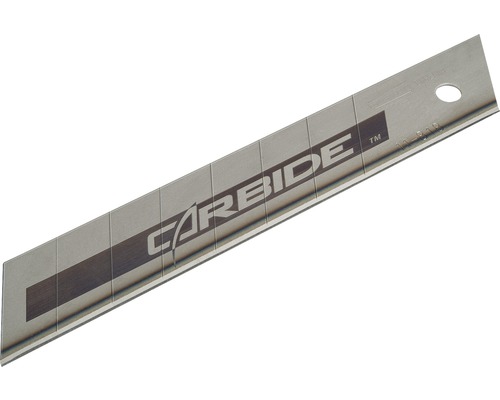 Einzelne Trapezklinge aus Metall für ein Cuttermesser