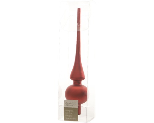 Baumspitze Decoris Garden 6 x 26 cm rot matt