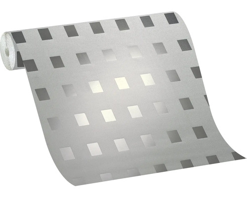 Tapetenrolle mit quadratischem Muster