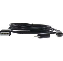 Lade + Datenkabel USB / micro-USB / 8-Pins MFi-zertifiziert 100 cm schwarz-thumb-4 Lade + Datenkabel USB / micro-USB / 8-Pins MFi-zertifiziert 100 cm schwarz-thumb-4