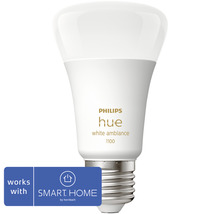 Philips hue Lampe White Ambiance dimmbar matt A60 E27/8W(75W) 1100 lm 2200- 6500 K - Kompatibel mit SMART HOME by hornbach-thumb-2