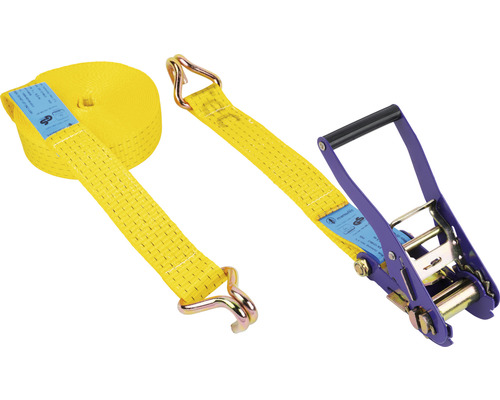 Zurrgurt mit Ratsche und Haken