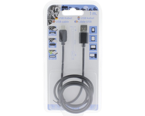USB-Kabel, ein Meter Länge