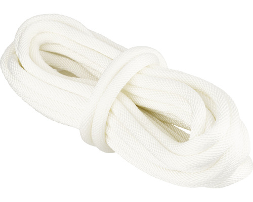 Seil Paraloc Mamutec Polyester weiß Ø 10 mm, 10 m Weißes Polypropylenseil im Bund
