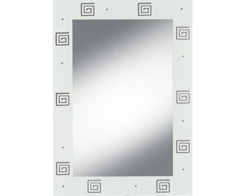 Siebdruckspiegel Lima 40x60 cm opal