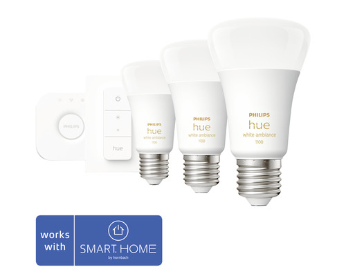 Philips Hue Lampe, Bridge und Dimmschalter Set