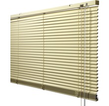 SOLUNA DIM-OUT Alu-Jalousie 130x 170 cm beige, mit 20% mehr Lamellen zur besseren Verdunkelung