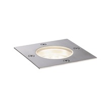 Paulmann Plug & Shine LED Bodeneinbaustrahler eckig IP65 3,6W 300 lm 3000 K silber 230/24 V